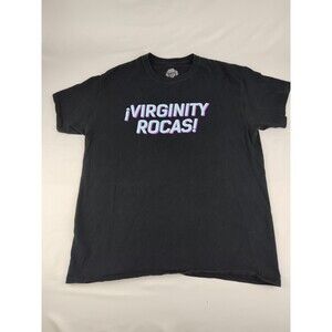 Danny Duncan Virginity Rocks Black Short Sleeve T Shirt Unisex Adults Size Large